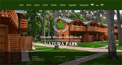 Desktop Screenshot of naturapark.net
