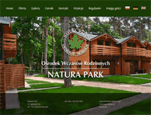 Tablet Screenshot of naturapark.net