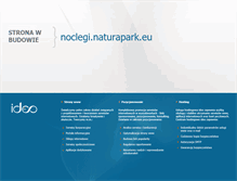 Tablet Screenshot of noclegi.naturapark.eu